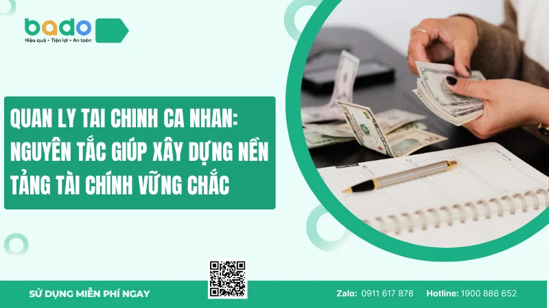 Quan ly tai chinh ca nhan: Nguyên tắc giúp xây dựng